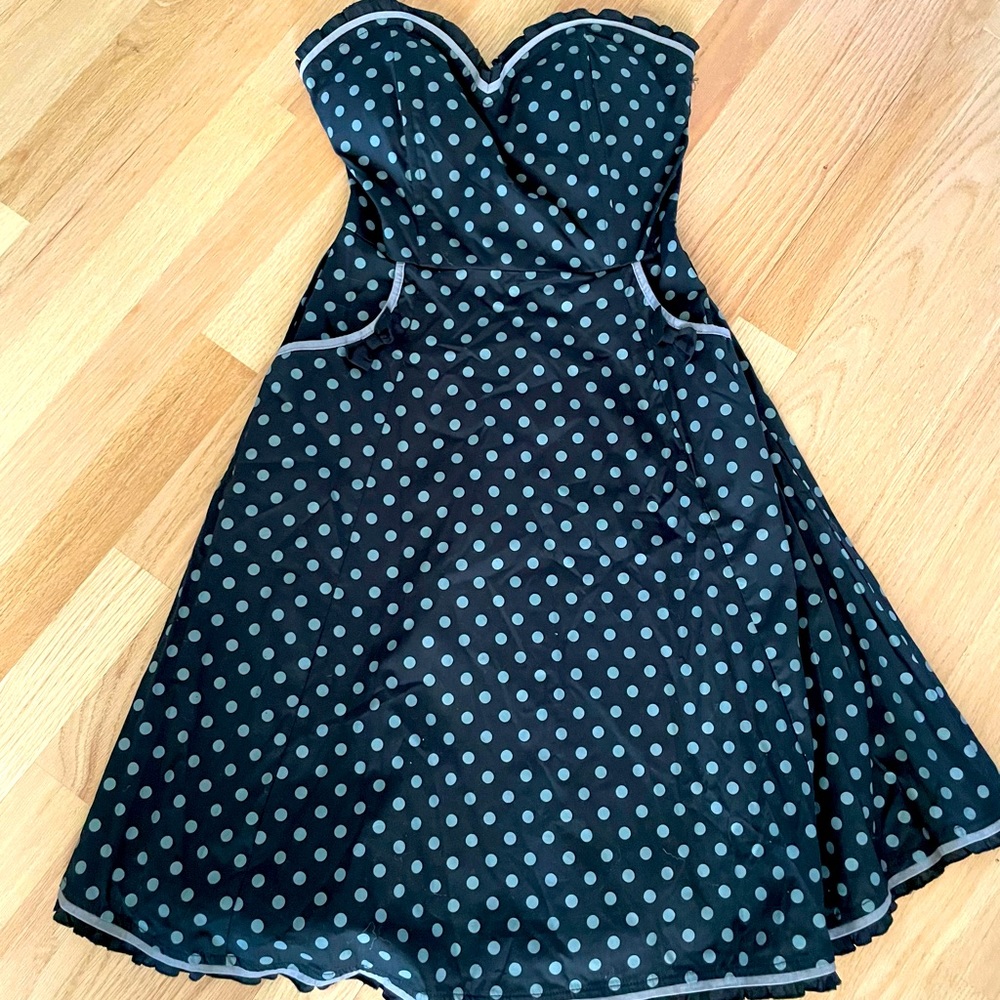 Sourpuss strapless dress